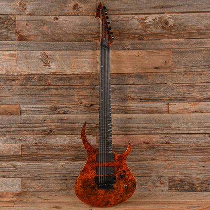 Ormsby RC One Rusty Cooley Signature 7-String Orange Marblizer Electric Guitars / Solid Body