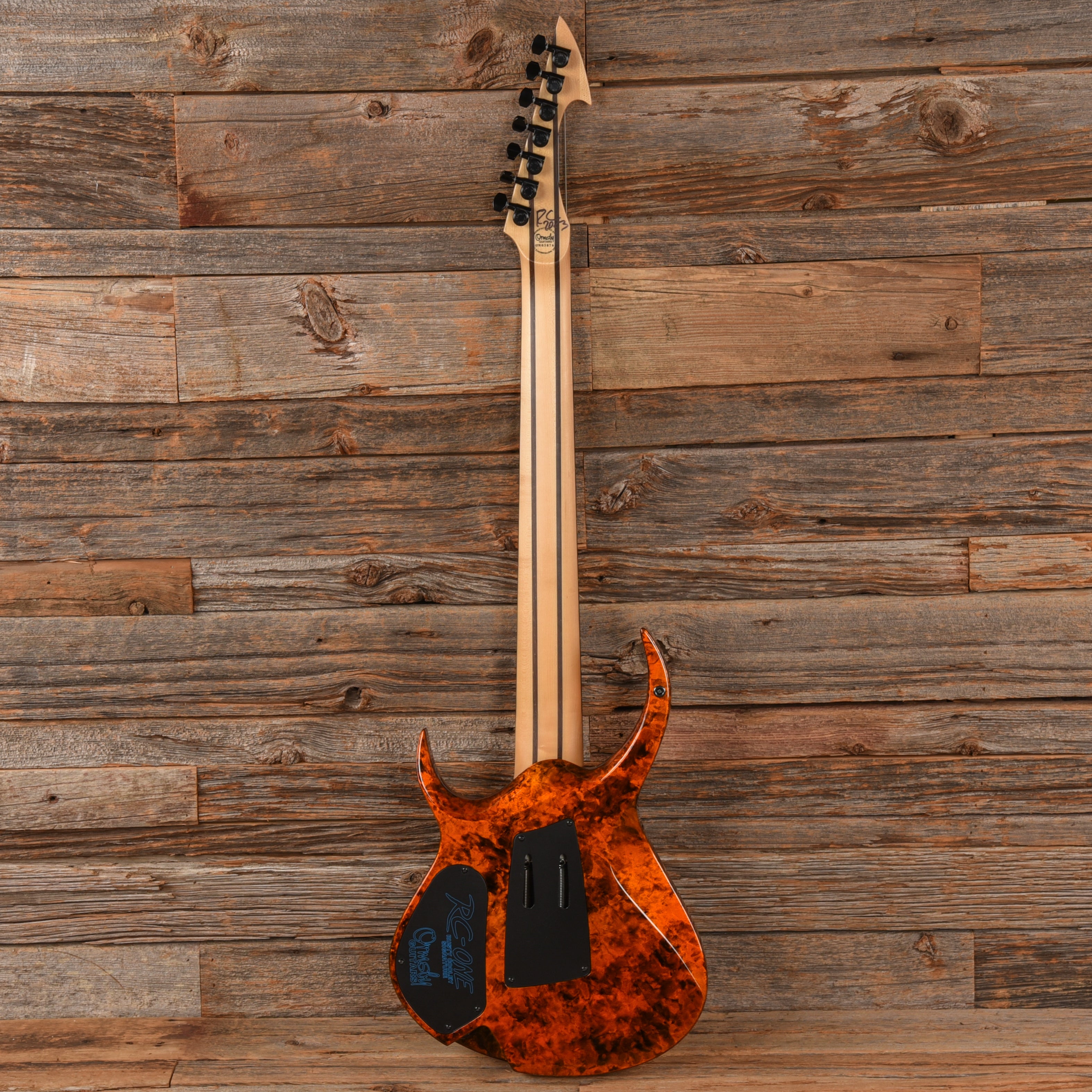 Ormsby RC One Rusty Cooley Signature 7-String Orange Marblizer