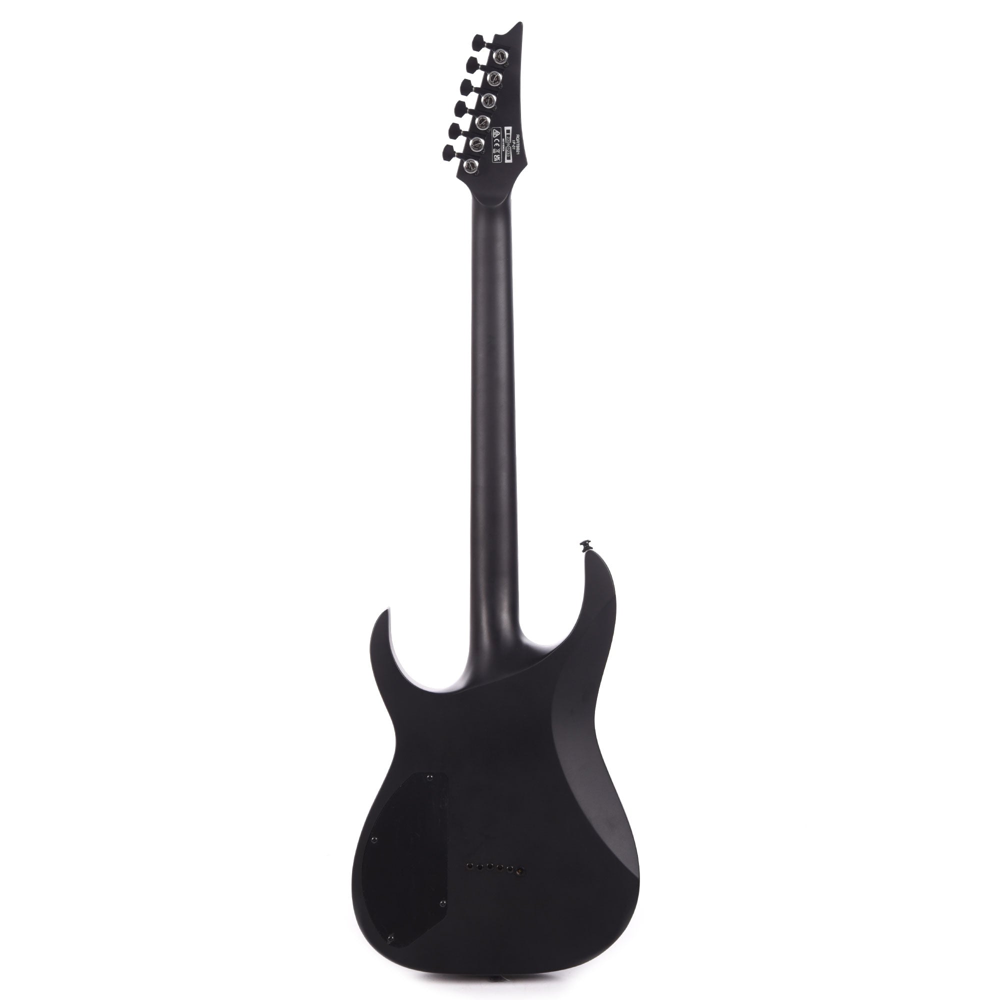 Ibanez RGRTBB21BKF RG Iron Label Baritone Black Flat