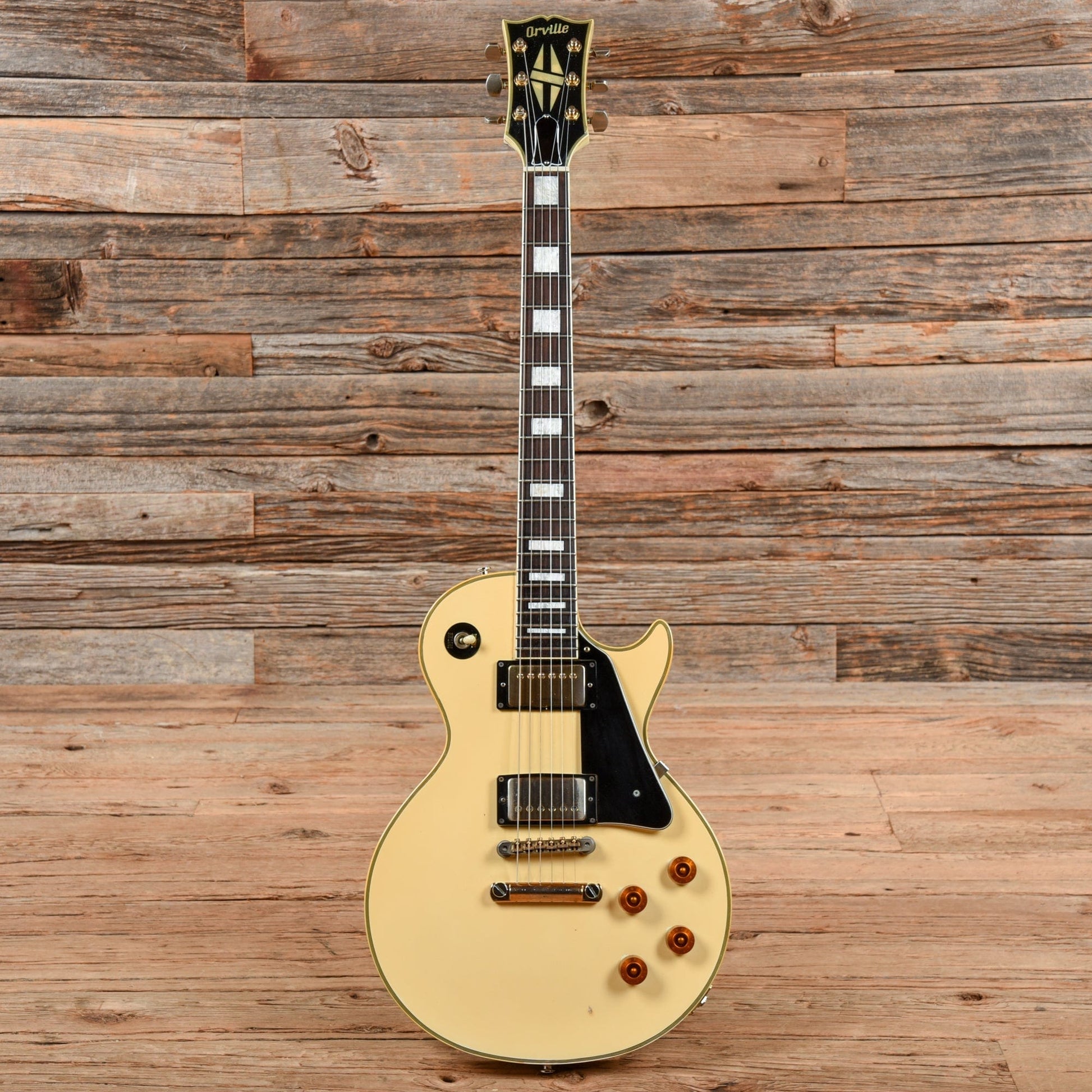 Orville LPC w/ Rosewood Fretboard White Electric Guitars / Solid Body