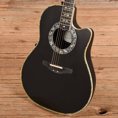 Ovation 1869 Custom Legend Black 1900 Acoustic Guitars / Built-in Electronics