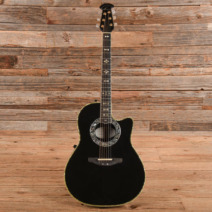 Ovation 1869 Custom Legend Black 1900 Acoustic Guitars / Built-in Electronics