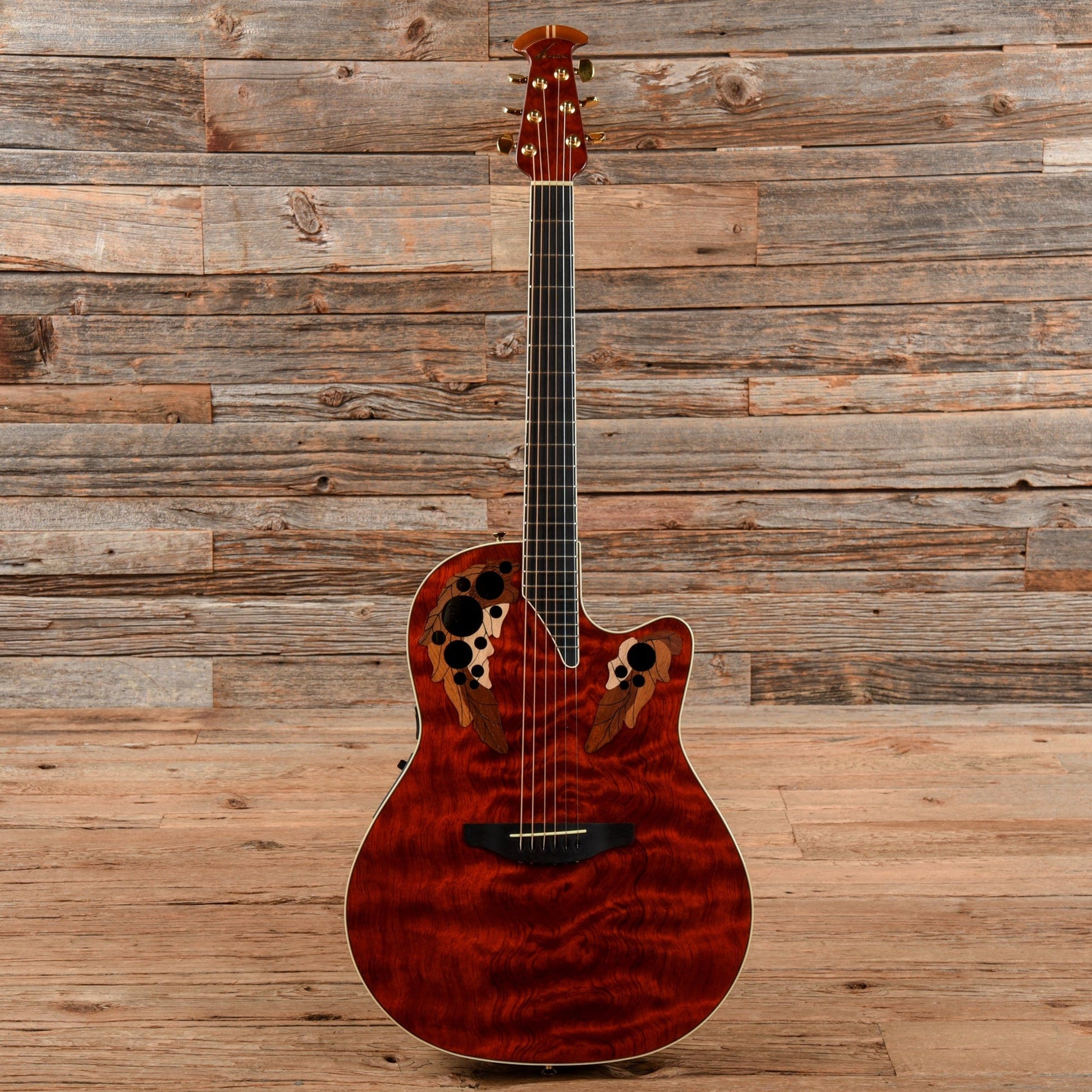 Ovation Collector's Series Waterfall Bubinga 1999 Acoustic Guitars / Built-in Electronics