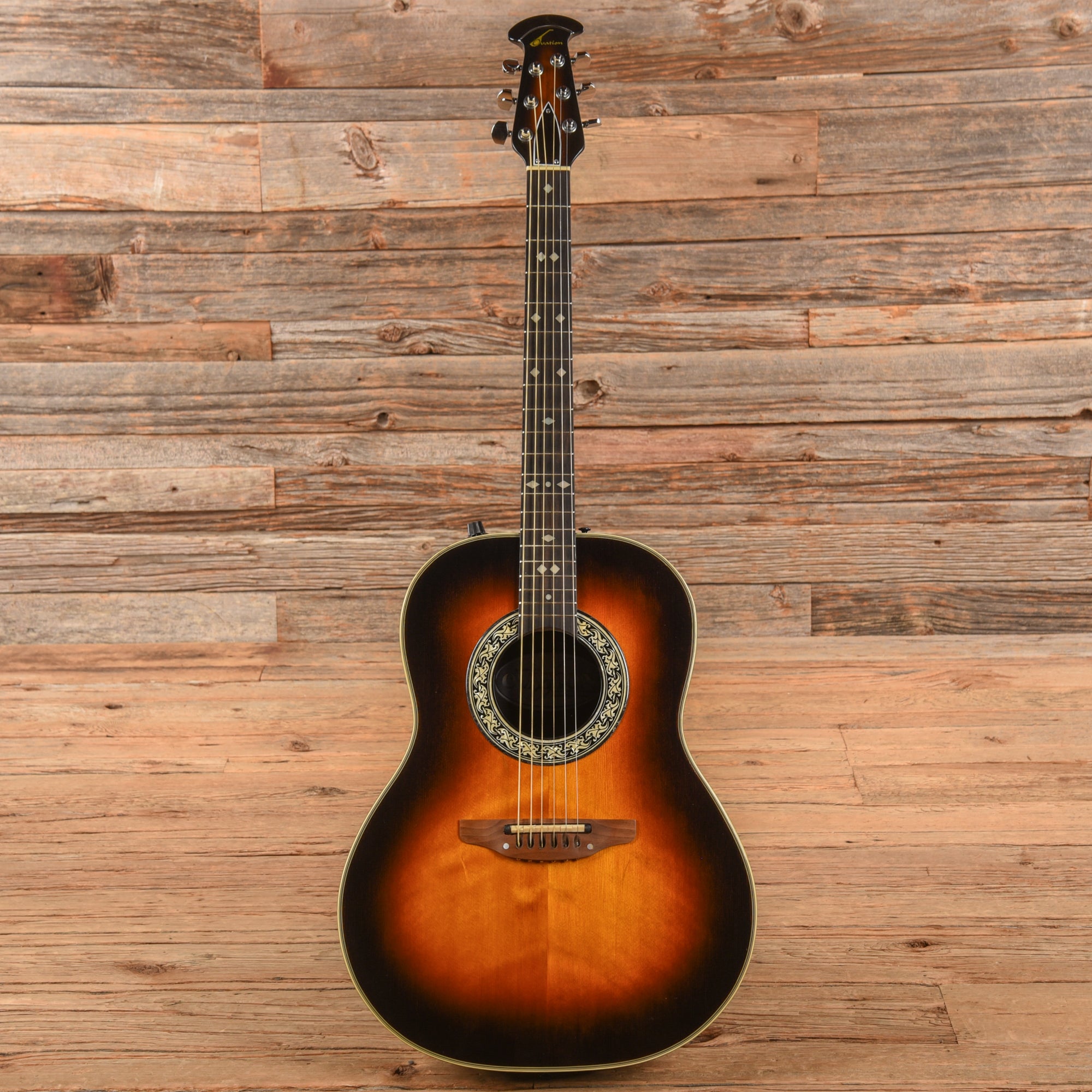 Ovation 1612 Custom Balladeer Sunburst Acoustic Guitars / Classical