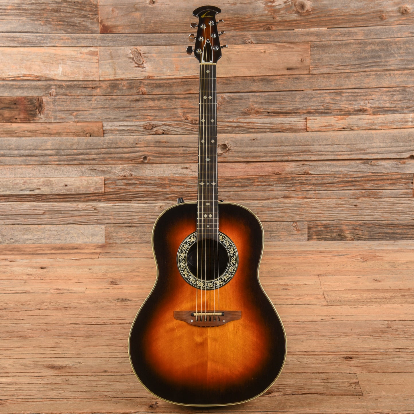 Ovation 1612 Custom Balladeer Sunburst Acoustic Guitars / Classical