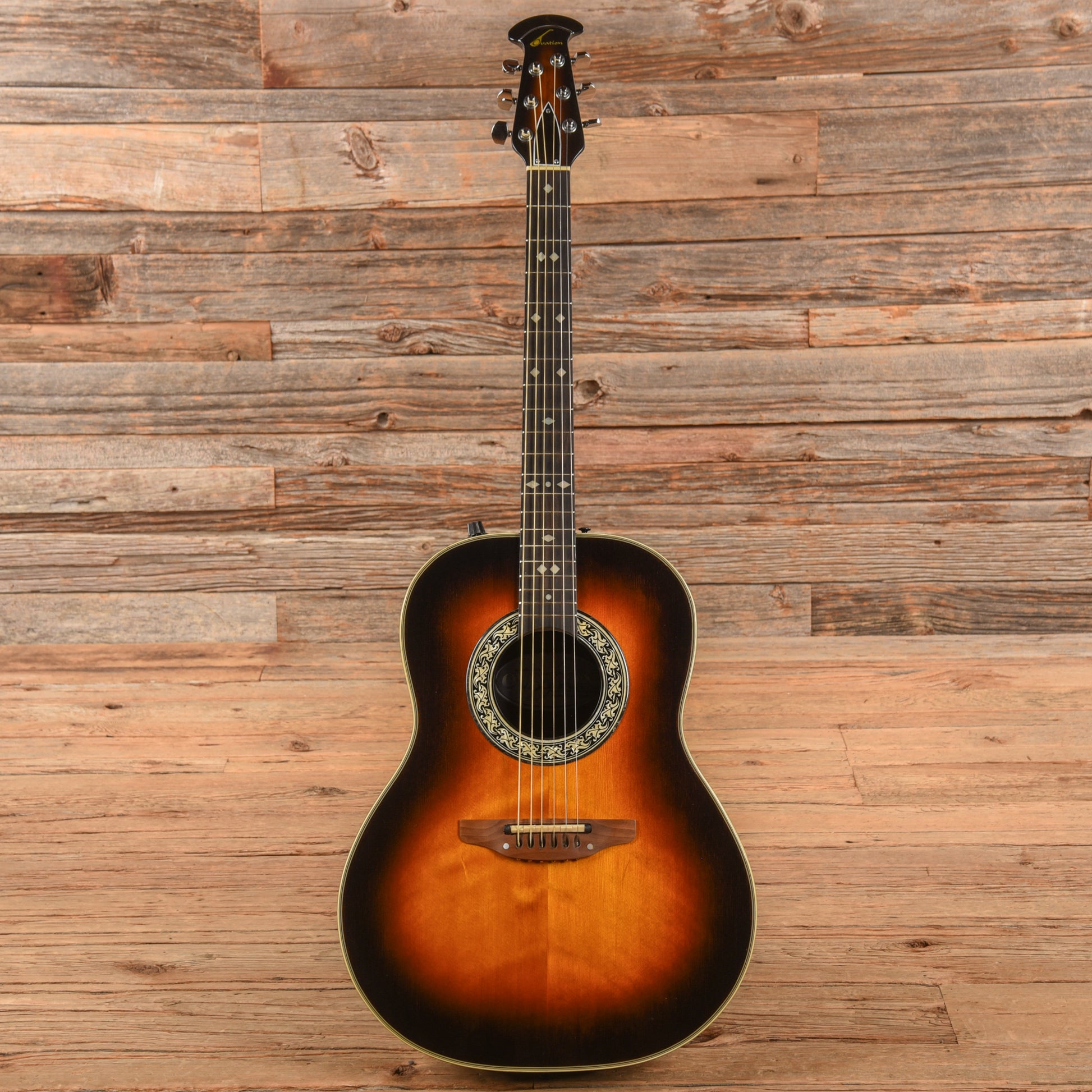 Ovation 1612 Custom Balladeer Sunburst Acoustic Guitars / Classical