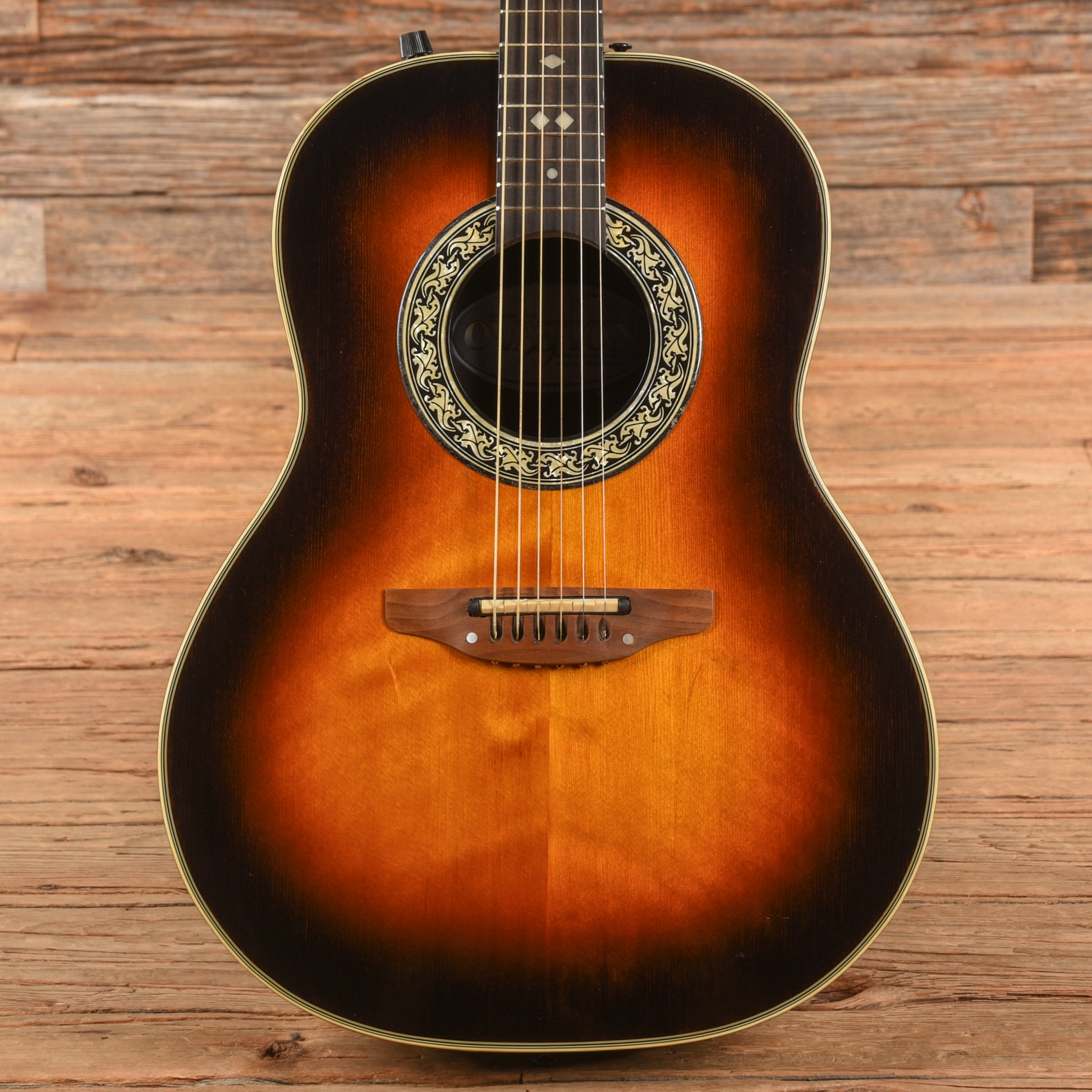 Ovation 1612 Custom Balladeer Sunburst Acoustic Guitars / Classical