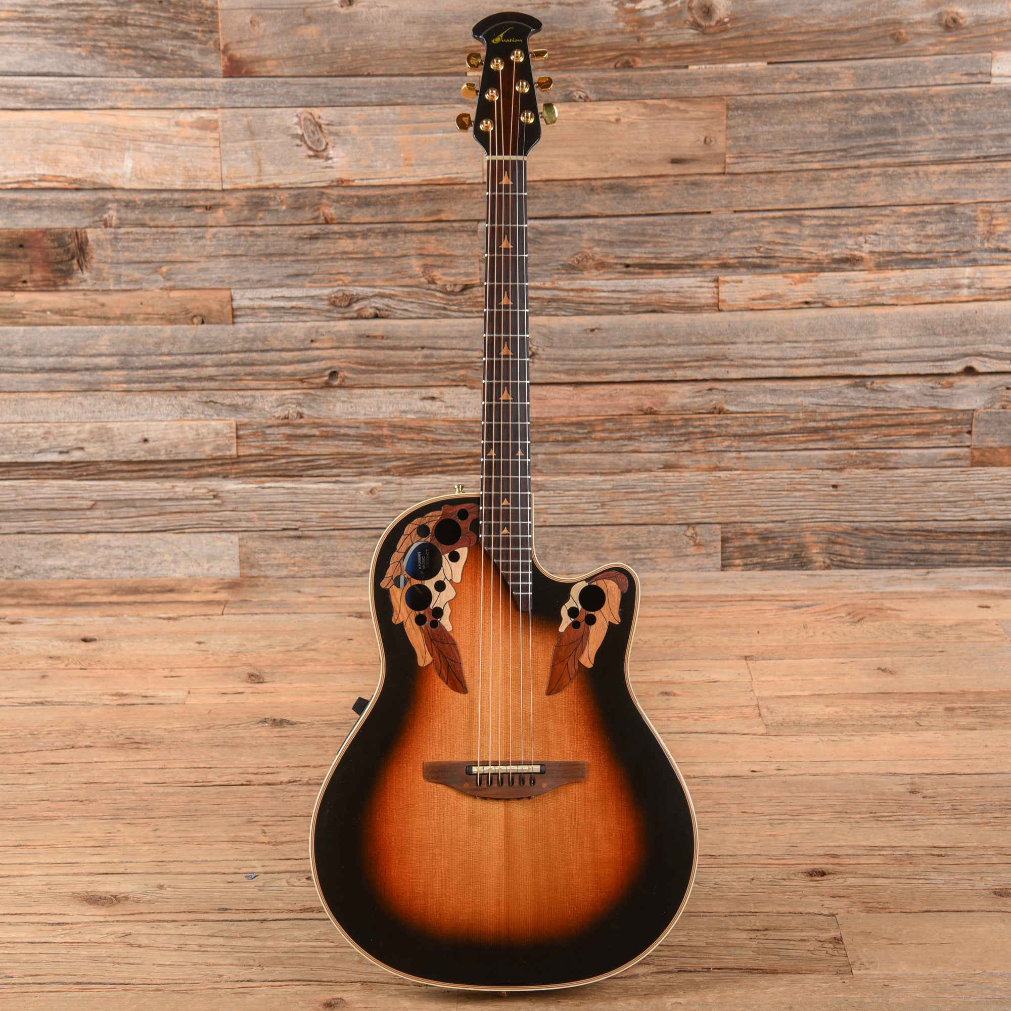 Ovation 1868 Elite Sunburst Acoustic Guitars / Classical