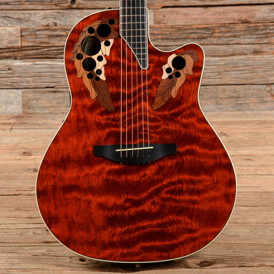 Ovation Collector's Series Waterfall Bubinga Natural 1999 Acoustic Guitars / Dreadnought