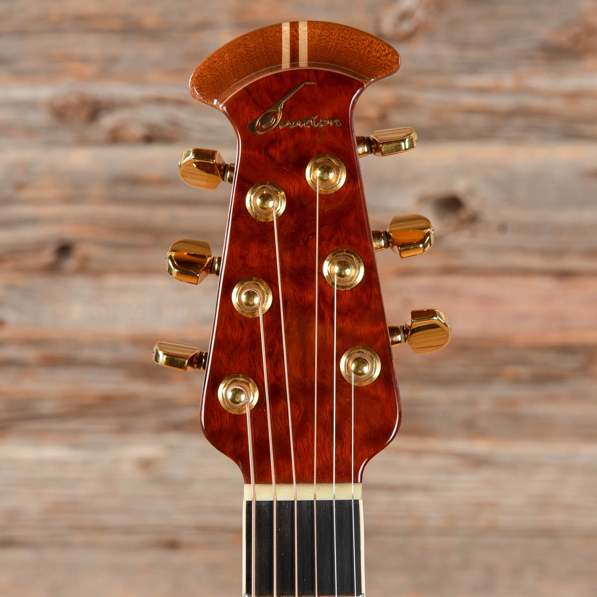 Ovation Collector's Series Waterfall Bubinga Natural 1999 Acoustic Guitars / Dreadnought