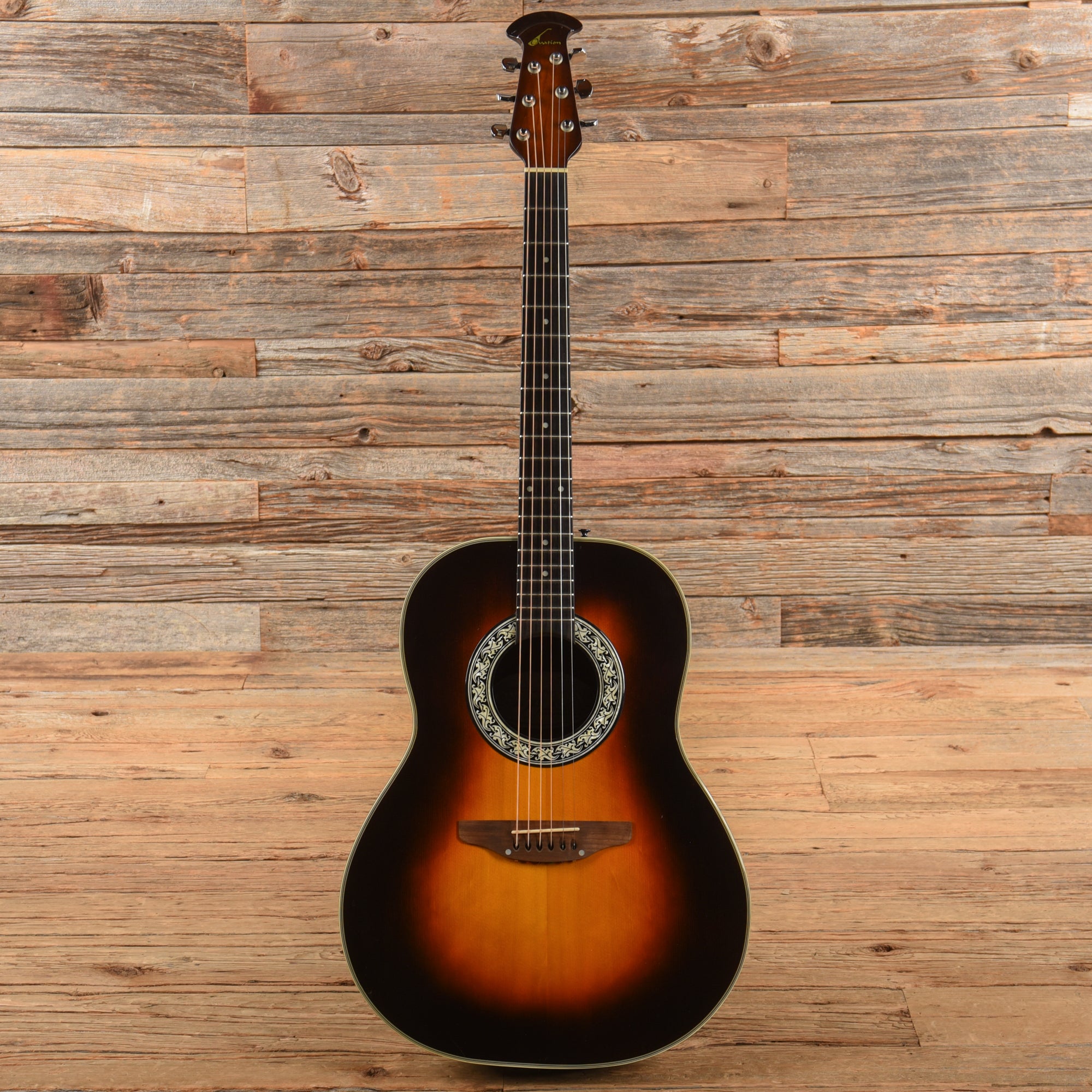 Ovation 1111 Baladeer Sunburst 1970s Acoustic Guitars / OM and Auditorium