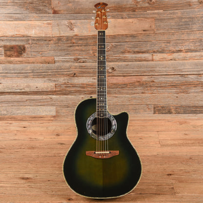 Ovation 1769 Custom Legend Green Burst Acoustic Guitars / OM and Auditorium