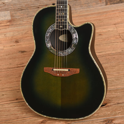 Ovation 1769 Custom Legend Green Burst Acoustic Guitars / OM and Auditorium