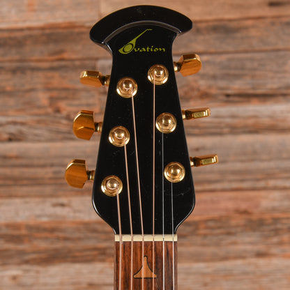 Ovation 1868 Elite Black Acoustic Guitars / OM and Auditorium