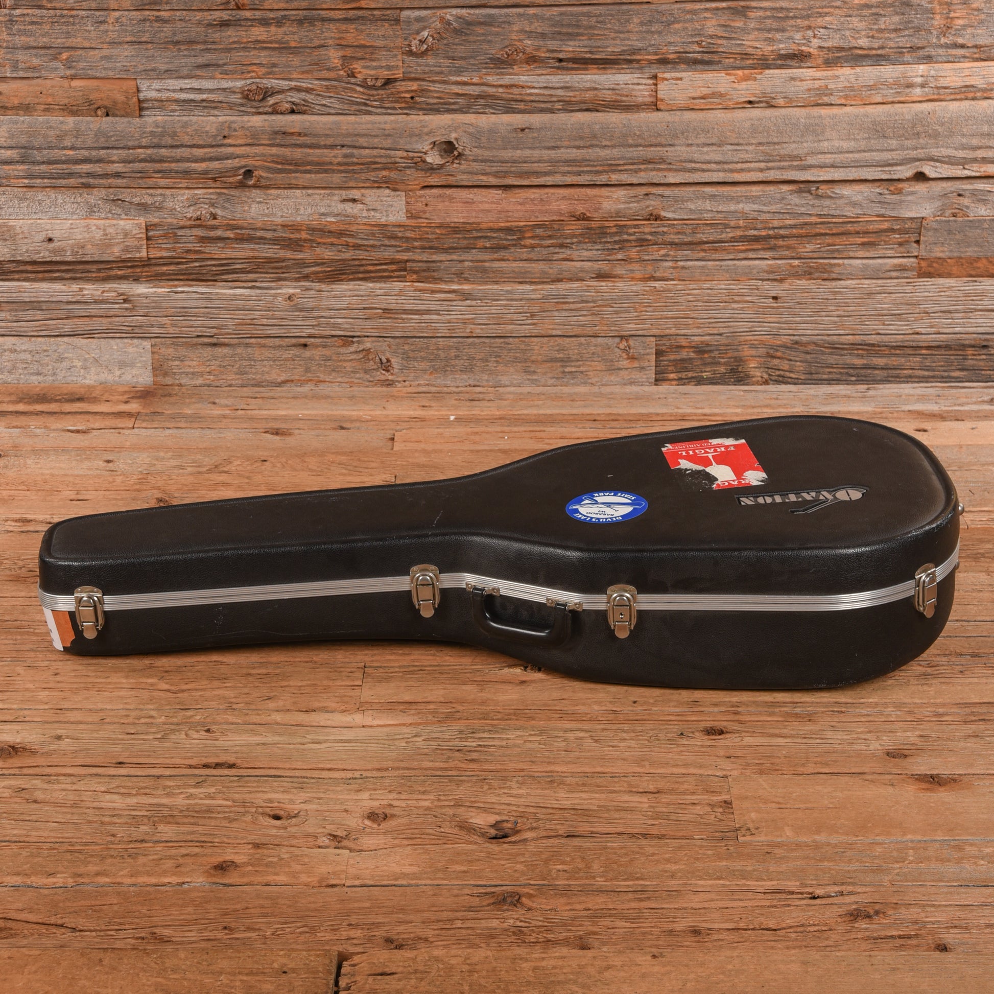 Ovation 1868 Elite Black Acoustic Guitars / OM and Auditorium