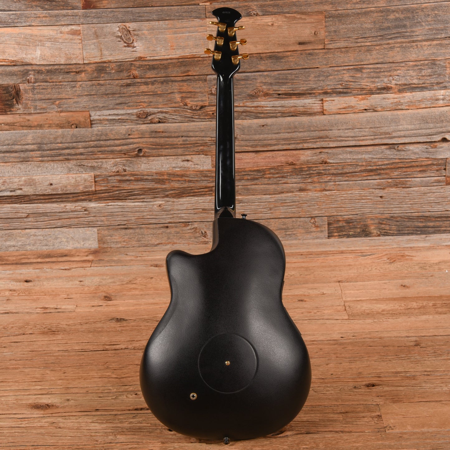 Ovation 1868 Elite Black Acoustic Guitars / OM and Auditorium