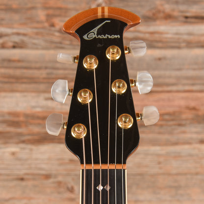 Ovation 1869 Custom Legend Black Acoustic Guitars / OM and Auditorium