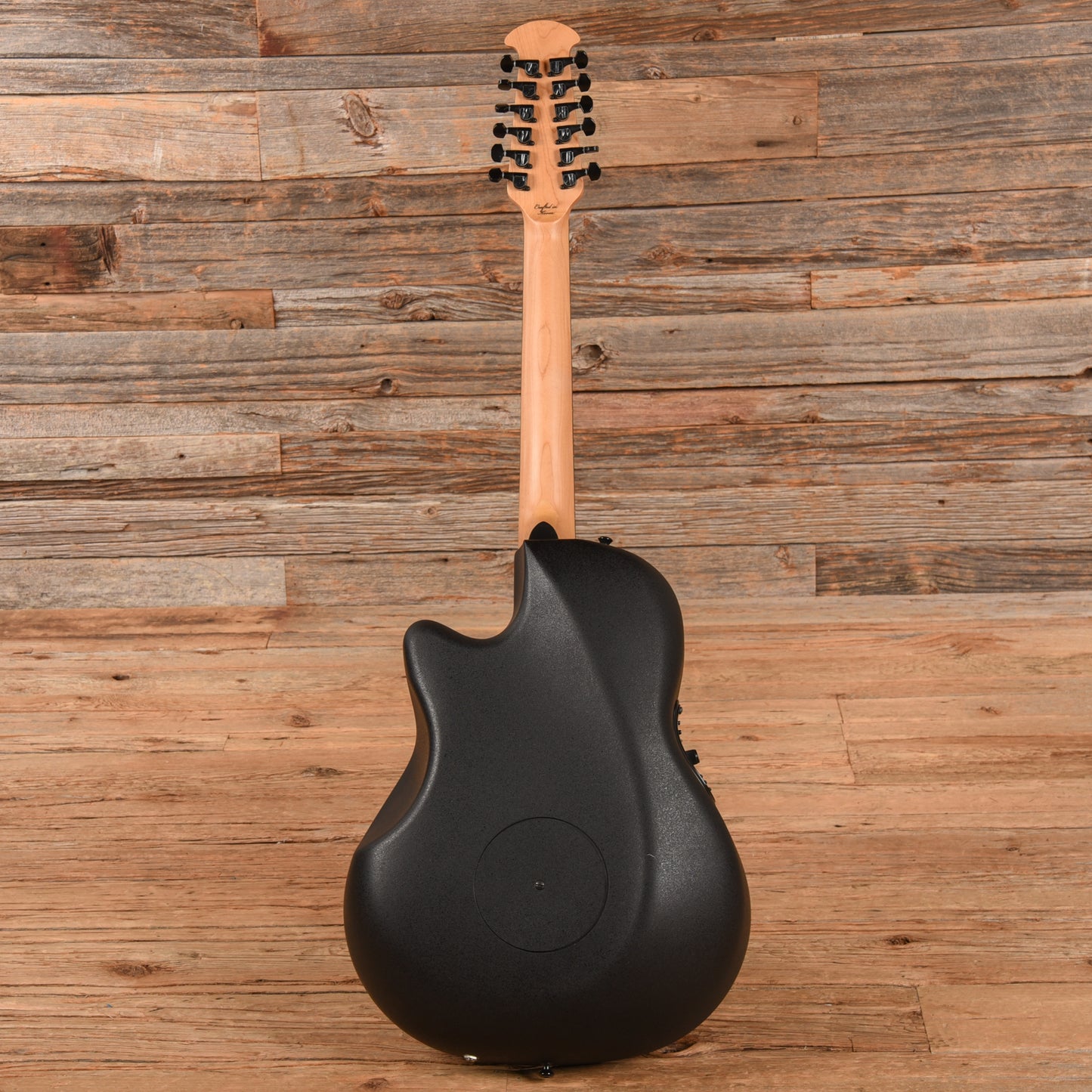 Ovation 2058TX Black Acoustic Guitars / OM and Auditorium