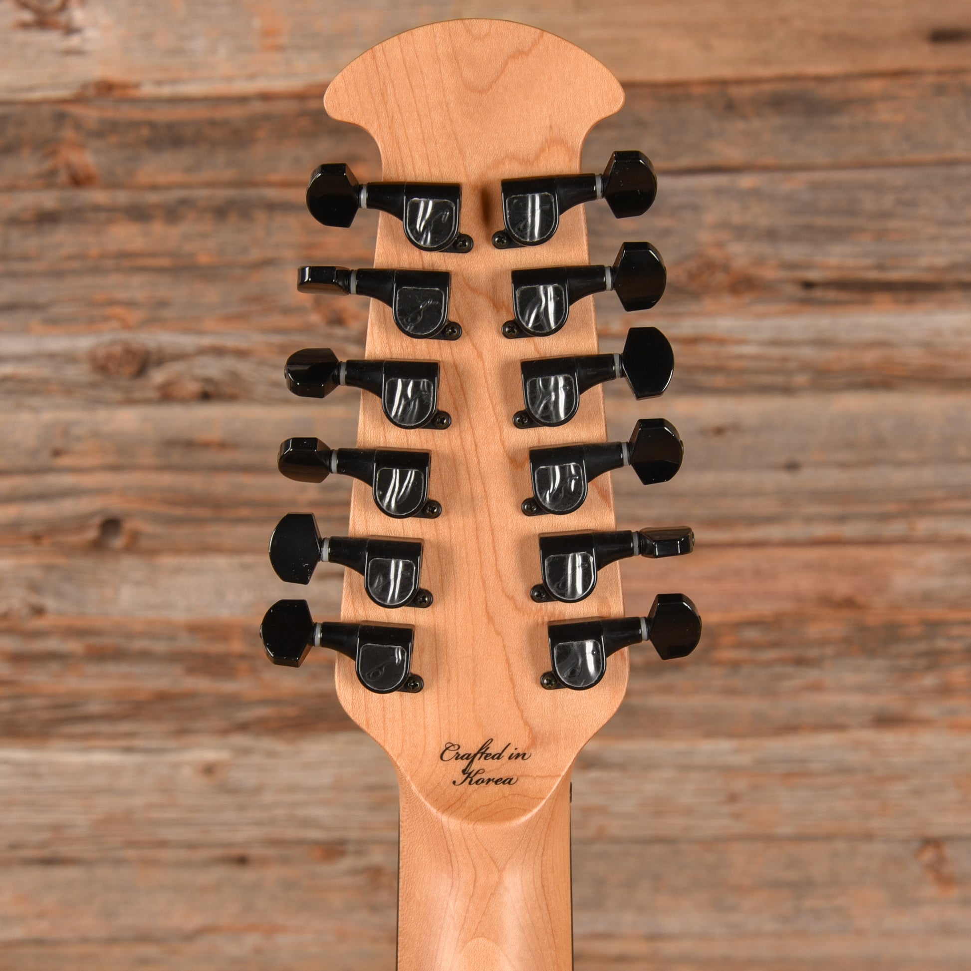 Ovation 2058TX Black Acoustic Guitars / OM and Auditorium