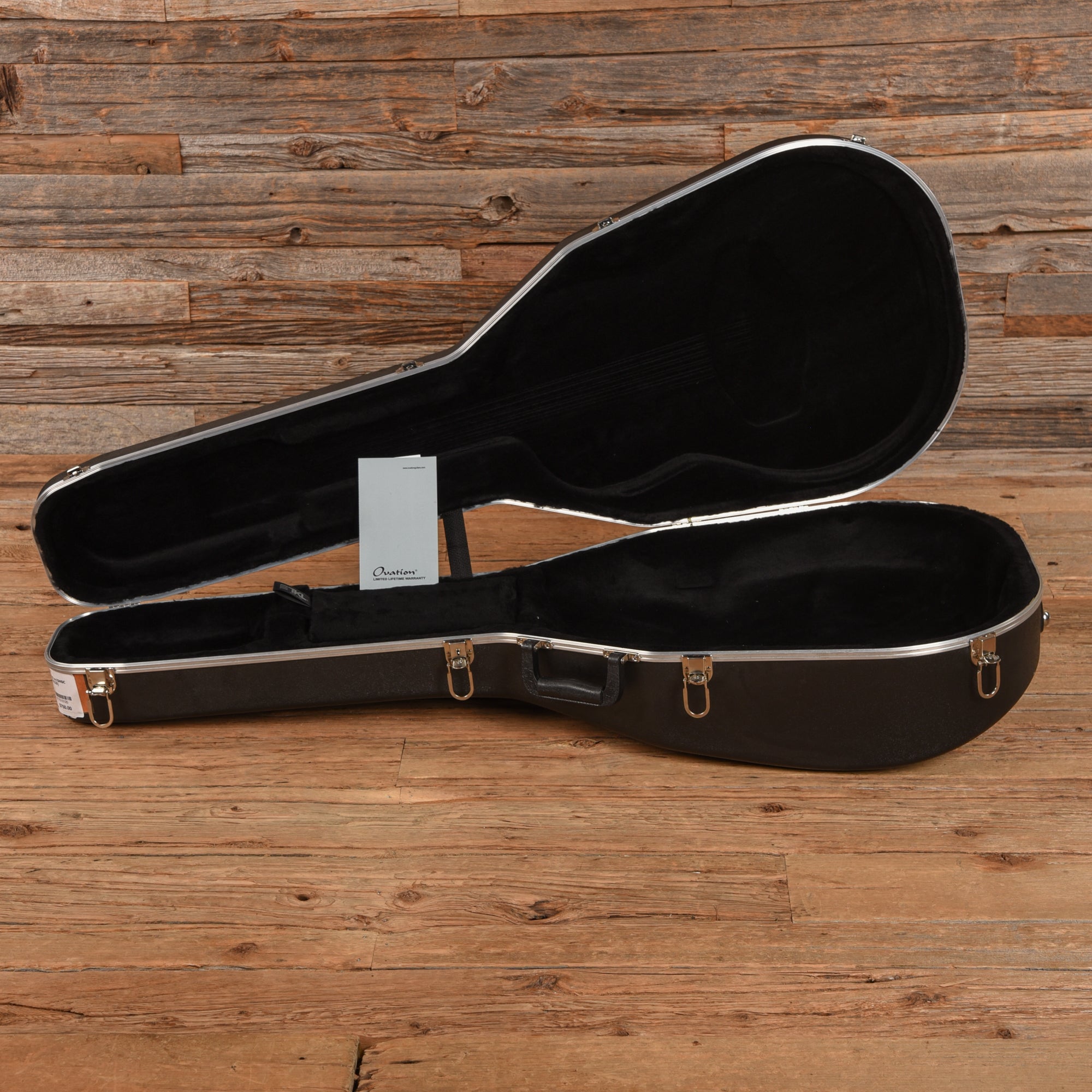 Ovation 2058TX Black Acoustic Guitars / OM and Auditorium