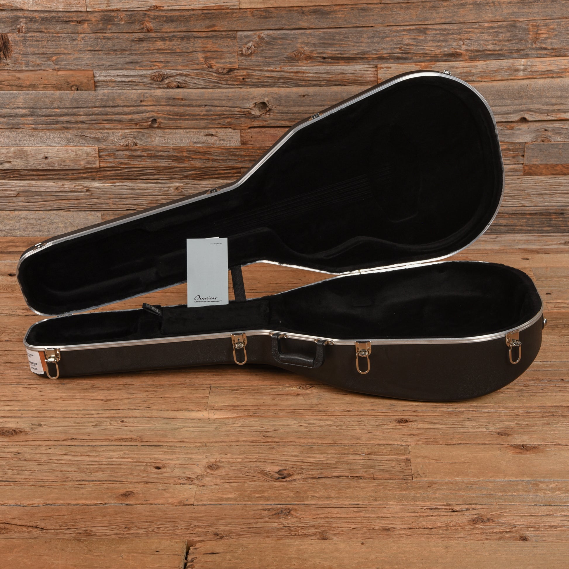 Ovation 2058TX Black Acoustic Guitars / OM and Auditorium