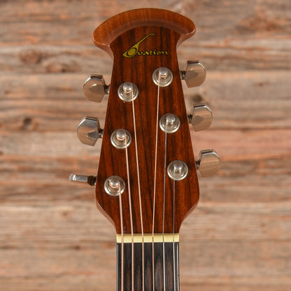 Ovation 3862 White Acoustic Guitars / OM and Auditorium