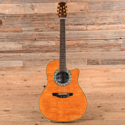 Ovation 386T Sunburst Acoustic Guitars / OM and Auditorium