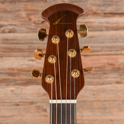 Ovation 386T Sunburst Acoustic Guitars / OM and Auditorium