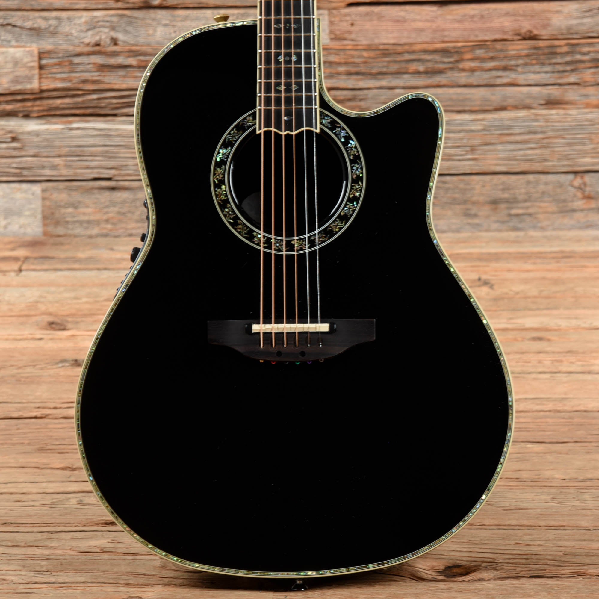 Ovation Custom Legend C2079AX Black Acoustic Guitars / OM and Auditorium