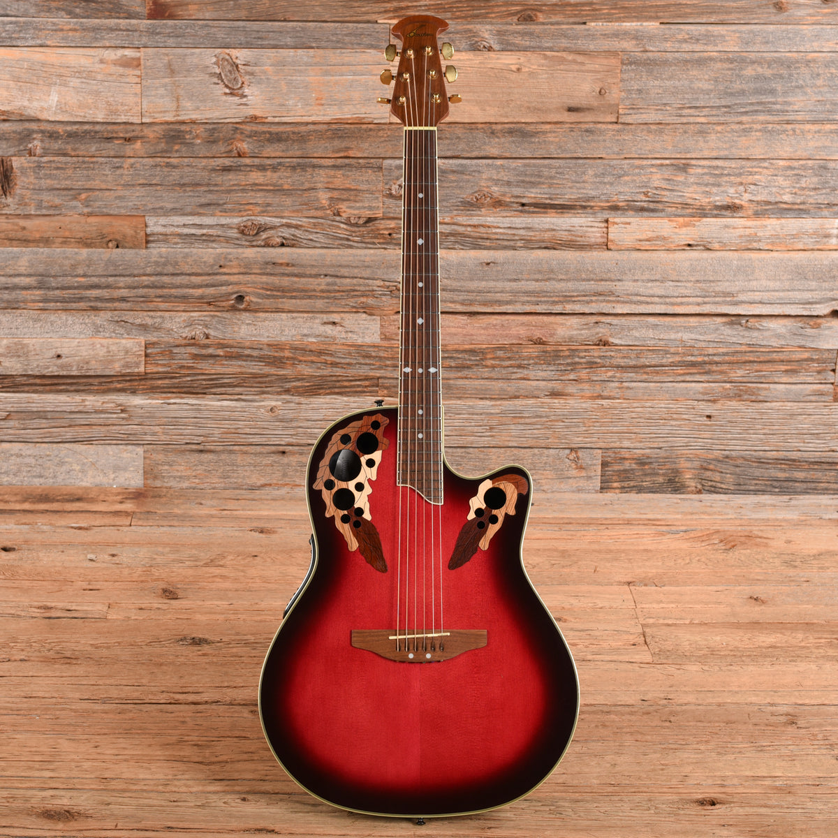 Ovation Celebrity Custom Shop 257 Sunburst 2004 Acoustic Guitars