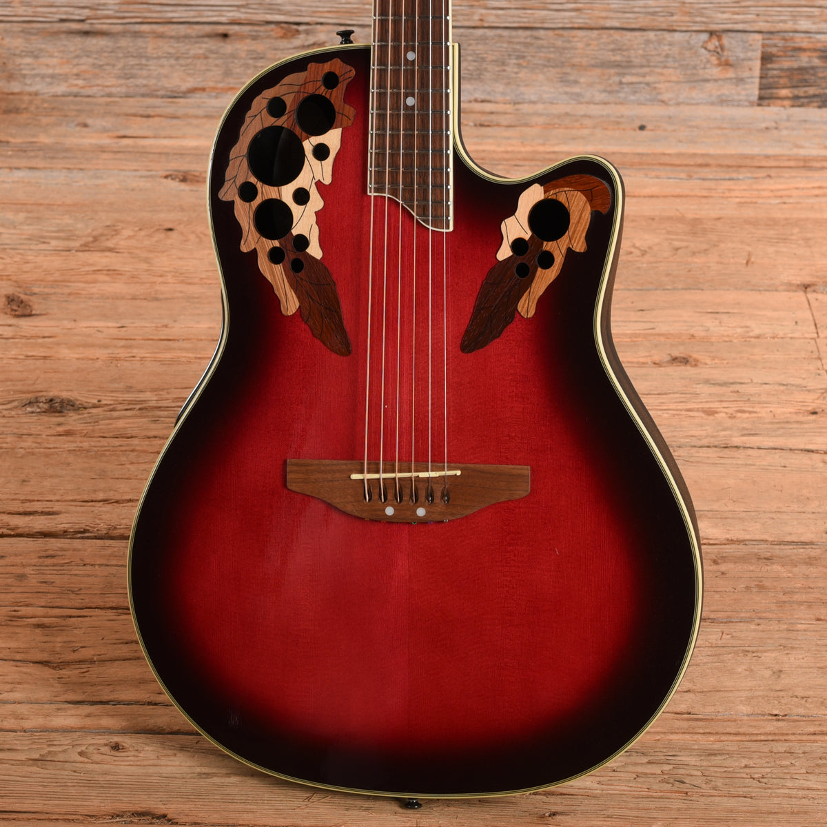 Ovation Celebrity Custom Shop 257 Sunburst 2004 Acoustic Guitars