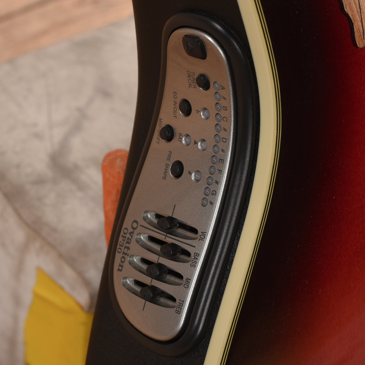 Ovation Celebrity Custom Shop 257 Sunburst 2004 Acoustic Guitars