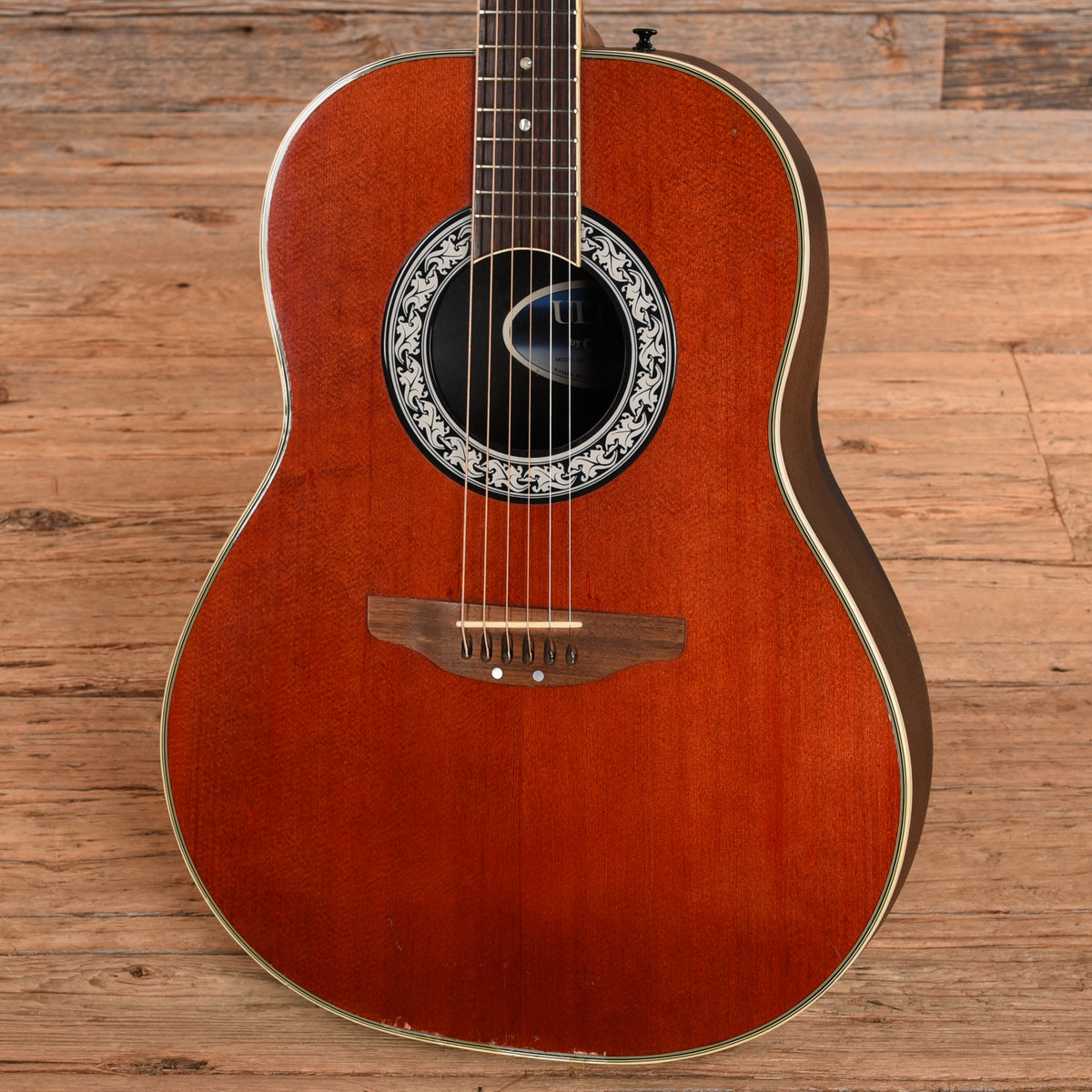Ovation Ultra Model #1317 Cherry Acoustic Guitars