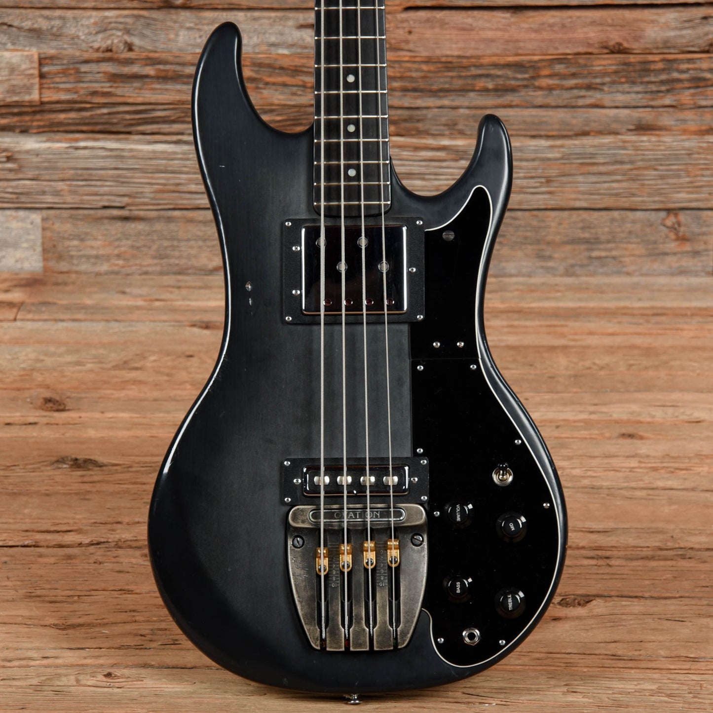 Ovation Magnum IV Charcoal 1970s Bass Guitars / 4-String