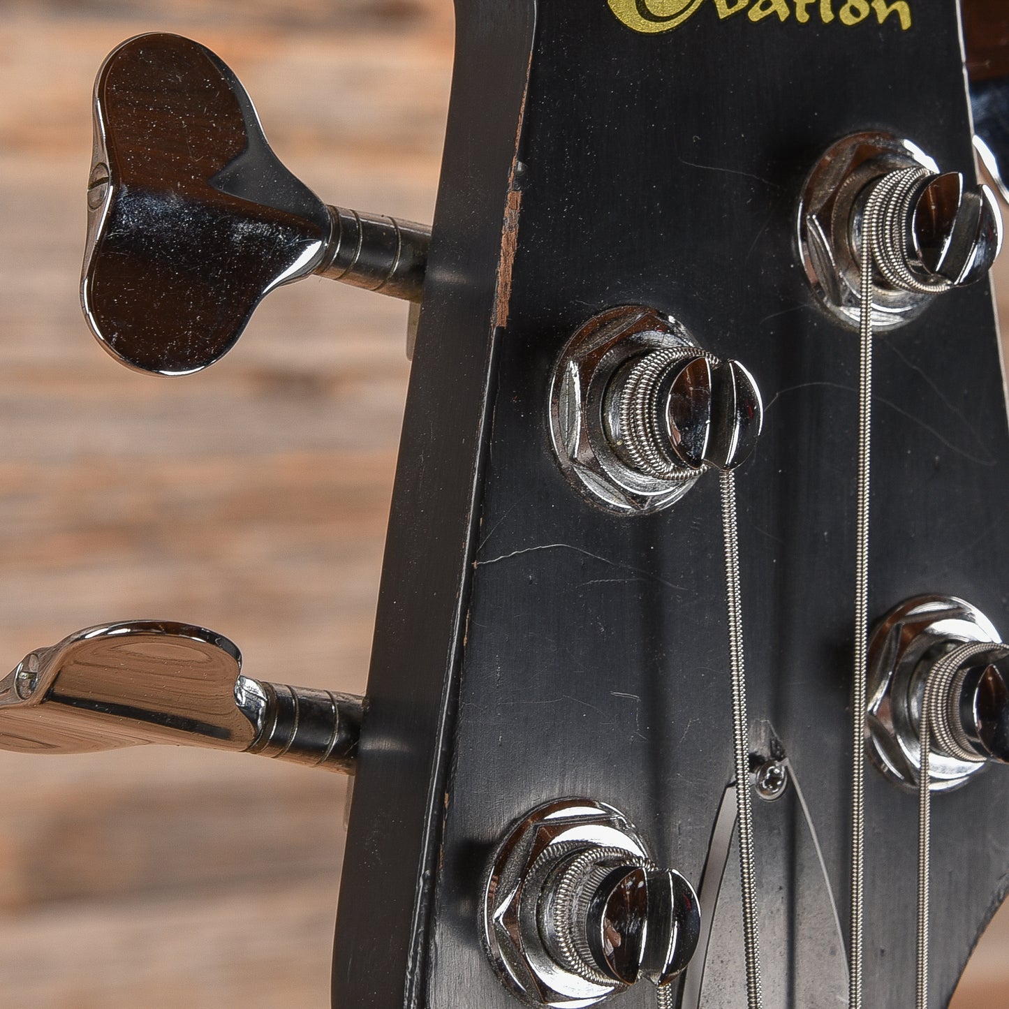 Ovation Magnum IV Charcoal 1970s Bass Guitars / 4-String