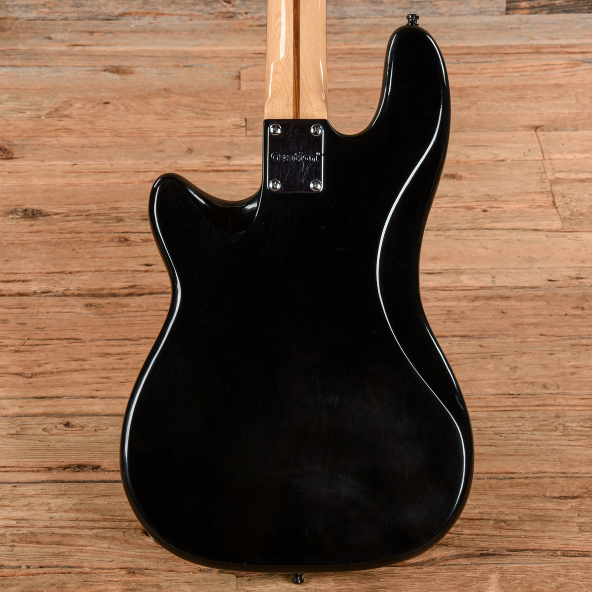 Ovation Ultra Bass Black 1980s Bass Guitars