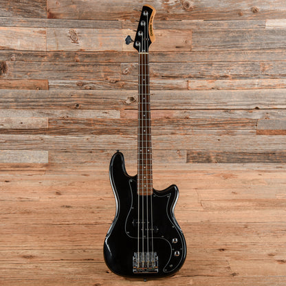Ovation Ultra Bass Black 1980s Bass Guitars