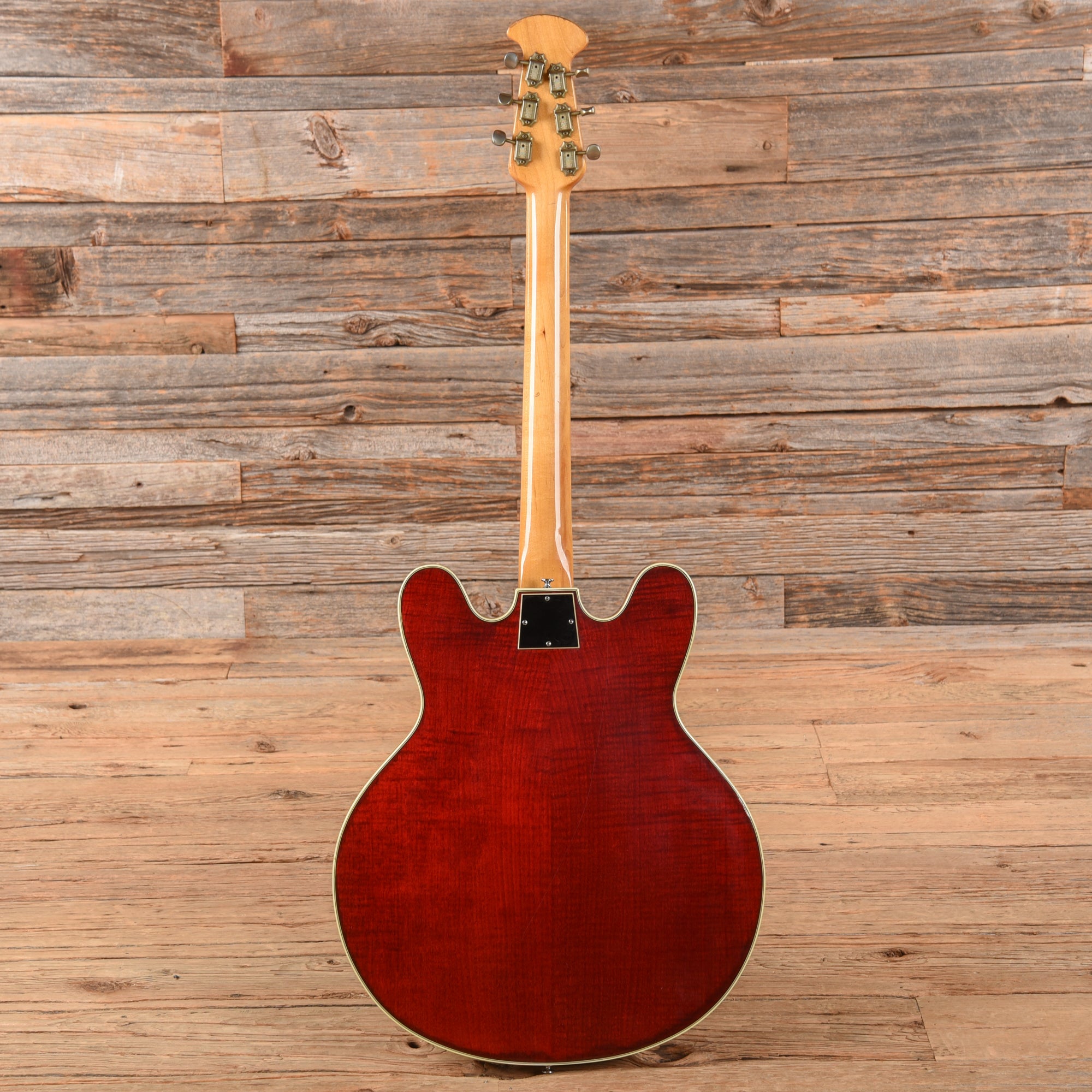 Ovation Tornado Red 1970s Electric Guitars / Semi-Hollow