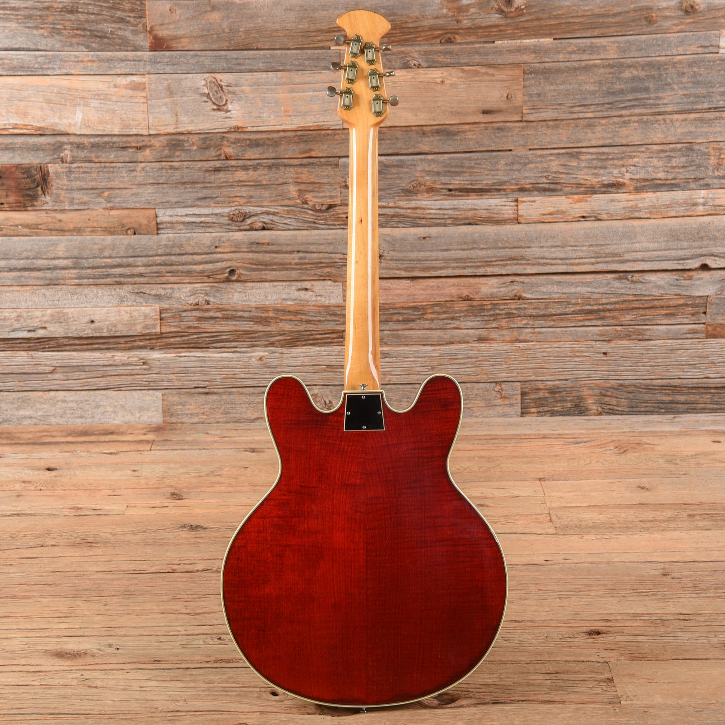 Ovation Tornado Red 1970s Electric Guitars / Semi-Hollow
