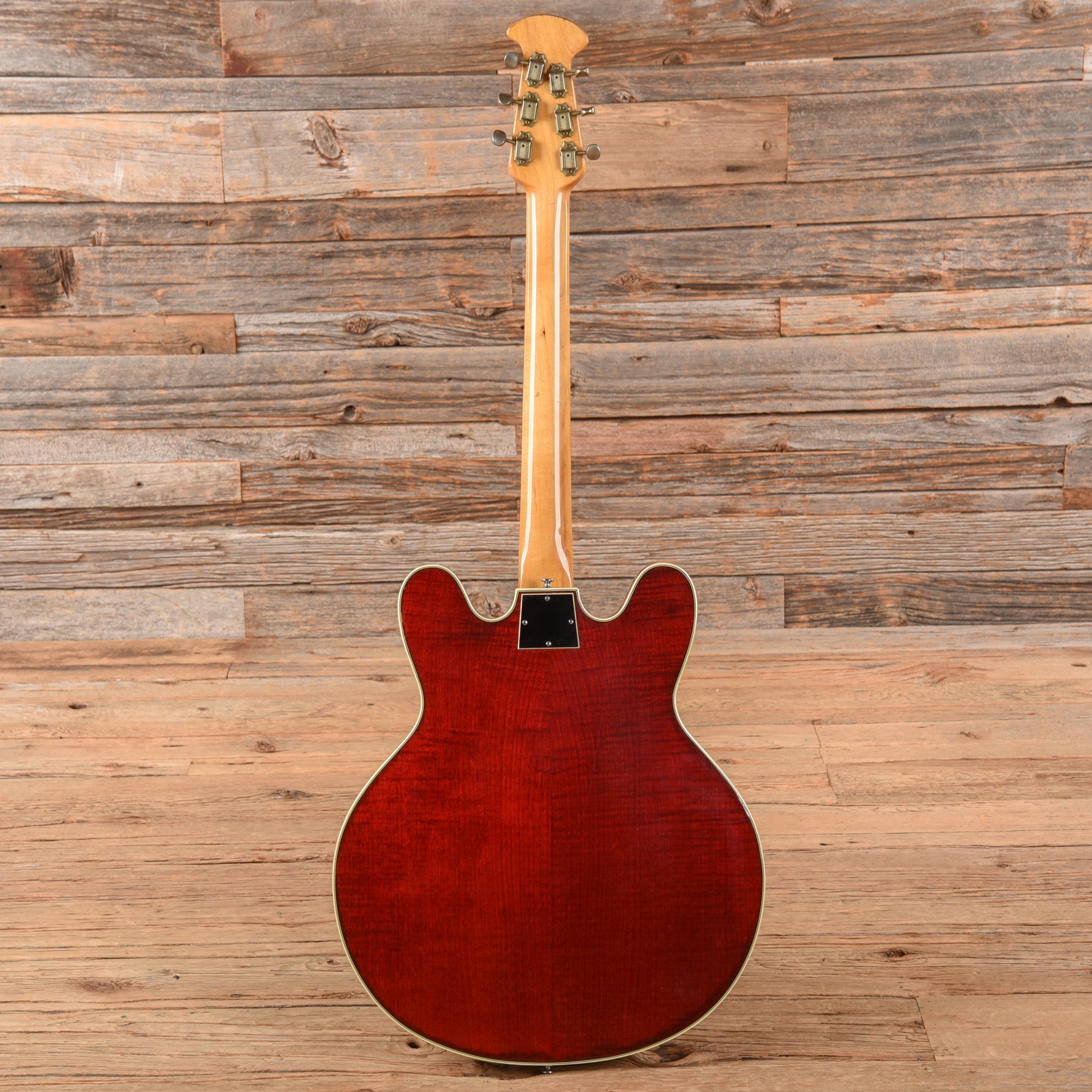 Ovation Tornado Red 1970s Electric Guitars / Semi-Hollow