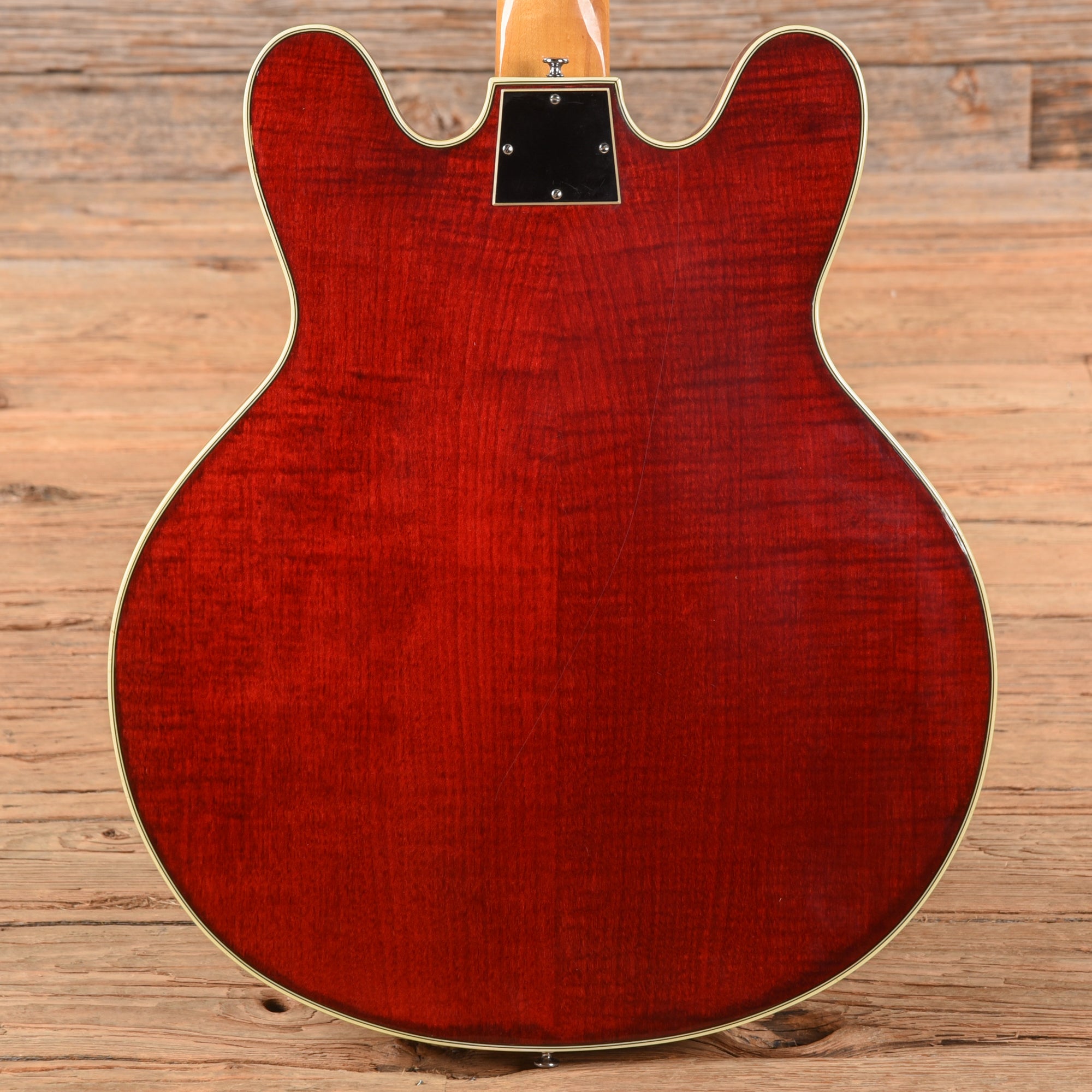 Ovation Tornado Red 1970s Electric Guitars / Semi-Hollow
