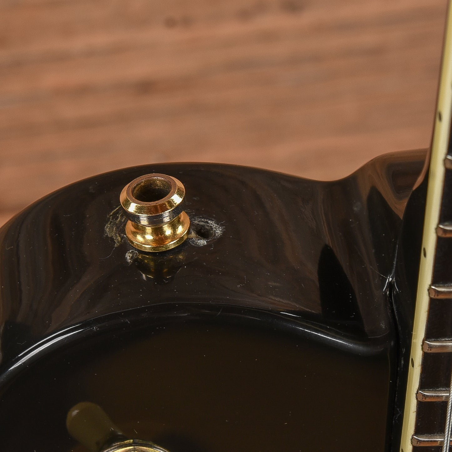 Ovation UK II Black Electric Guitars / Solid Body