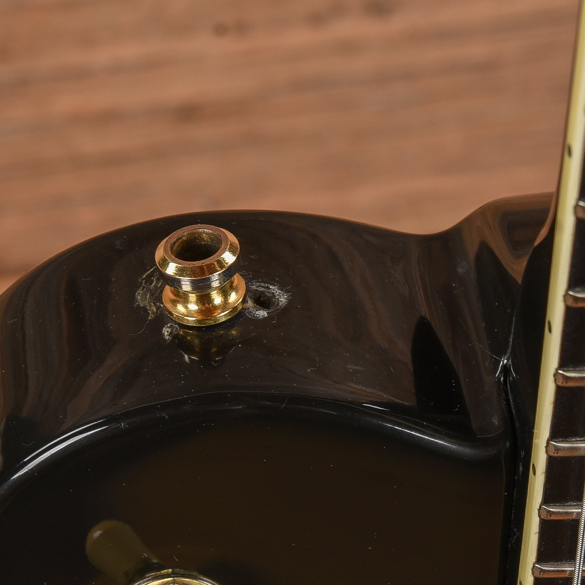Ovation UK II Black Electric Guitars / Solid Body