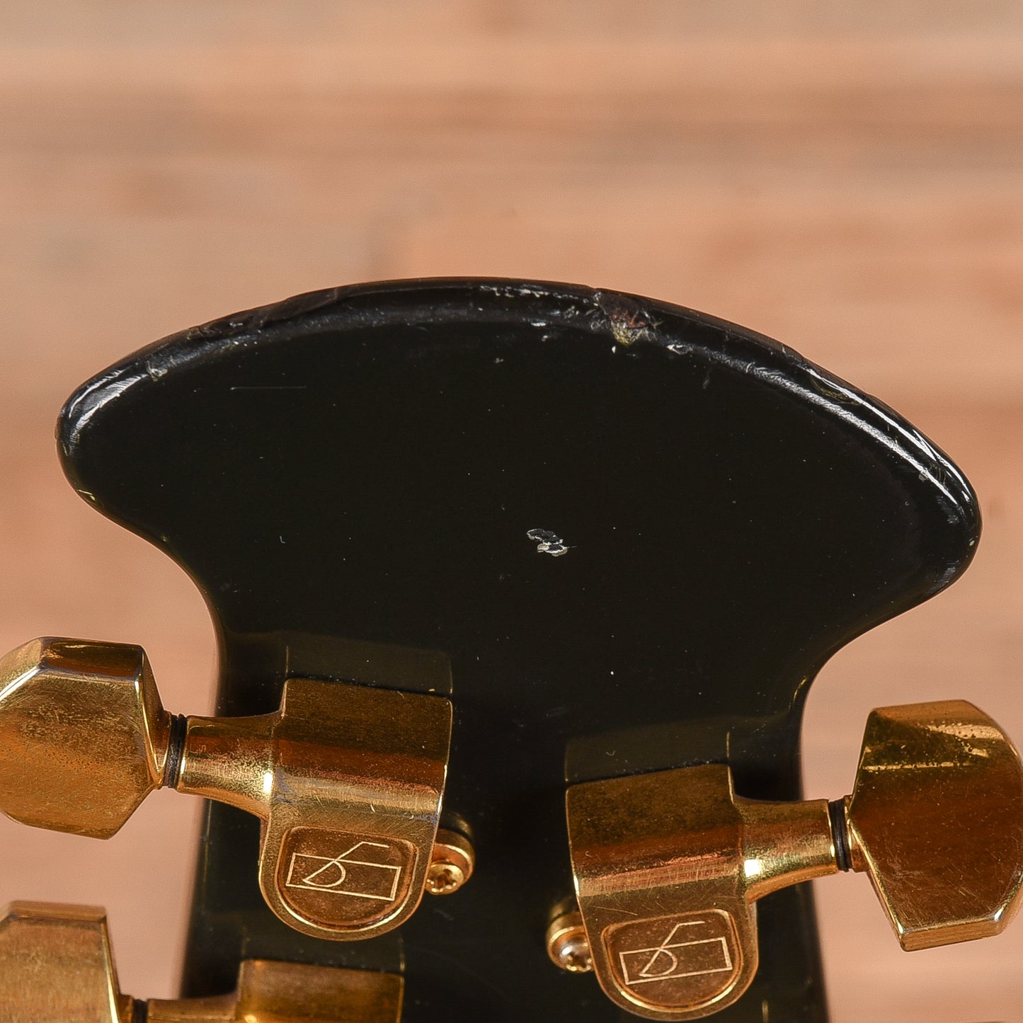 Ovation UK II Black Electric Guitars / Solid Body