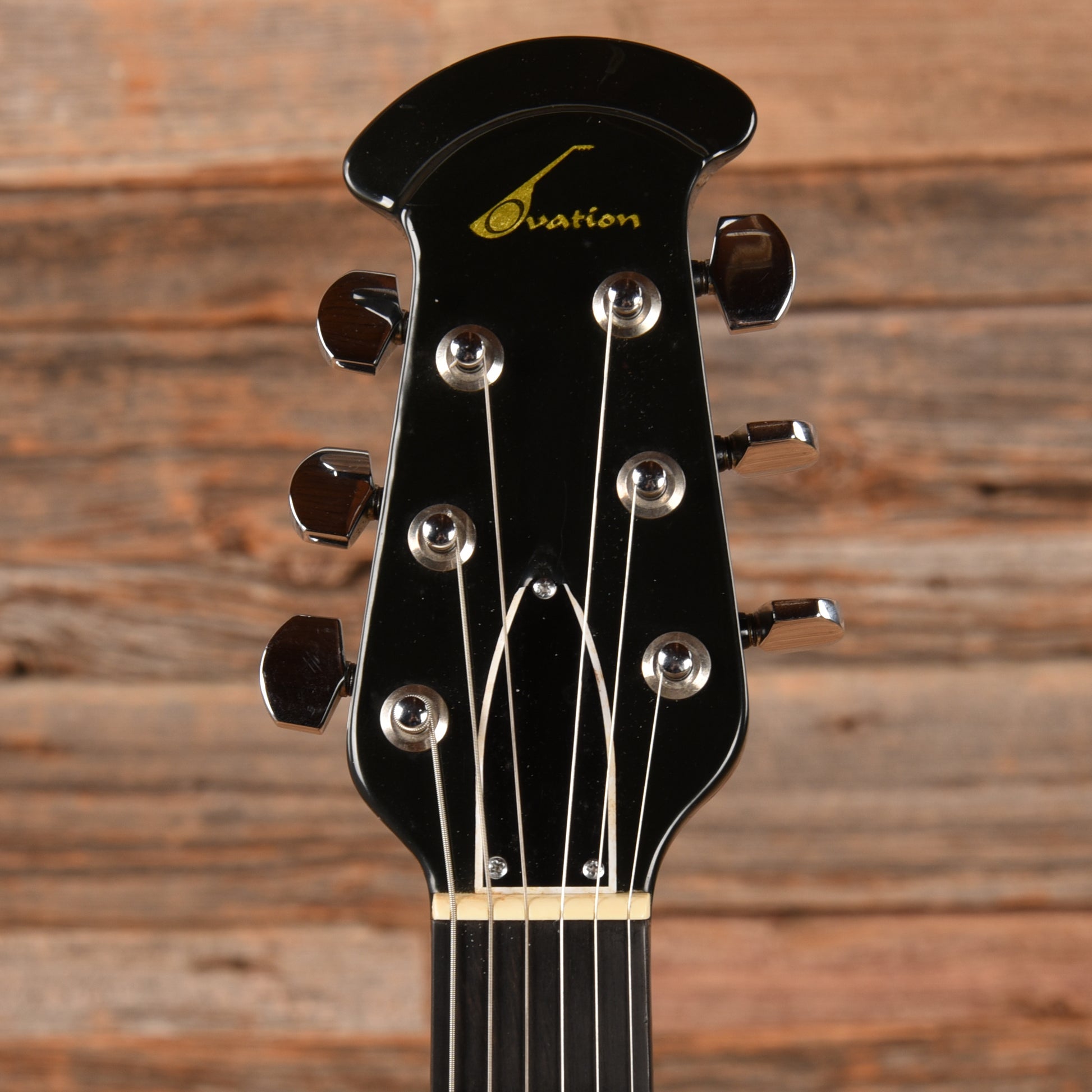 Ovation Viper Black 1975 Electric Guitars / Solid Body