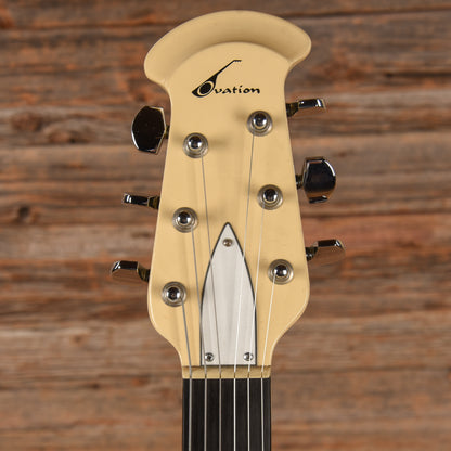 Ovation Viper White 1981 Electric Guitars / Solid Body