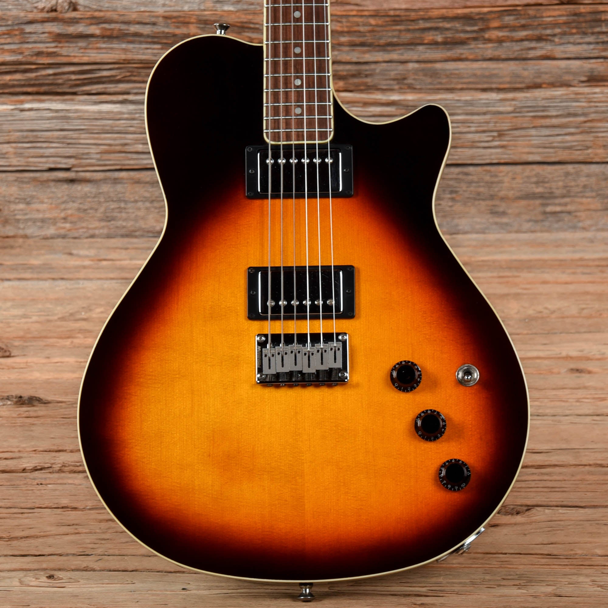Ovation VXT Hybrid Sunburst 2007 Electric Guitars / Solid Body