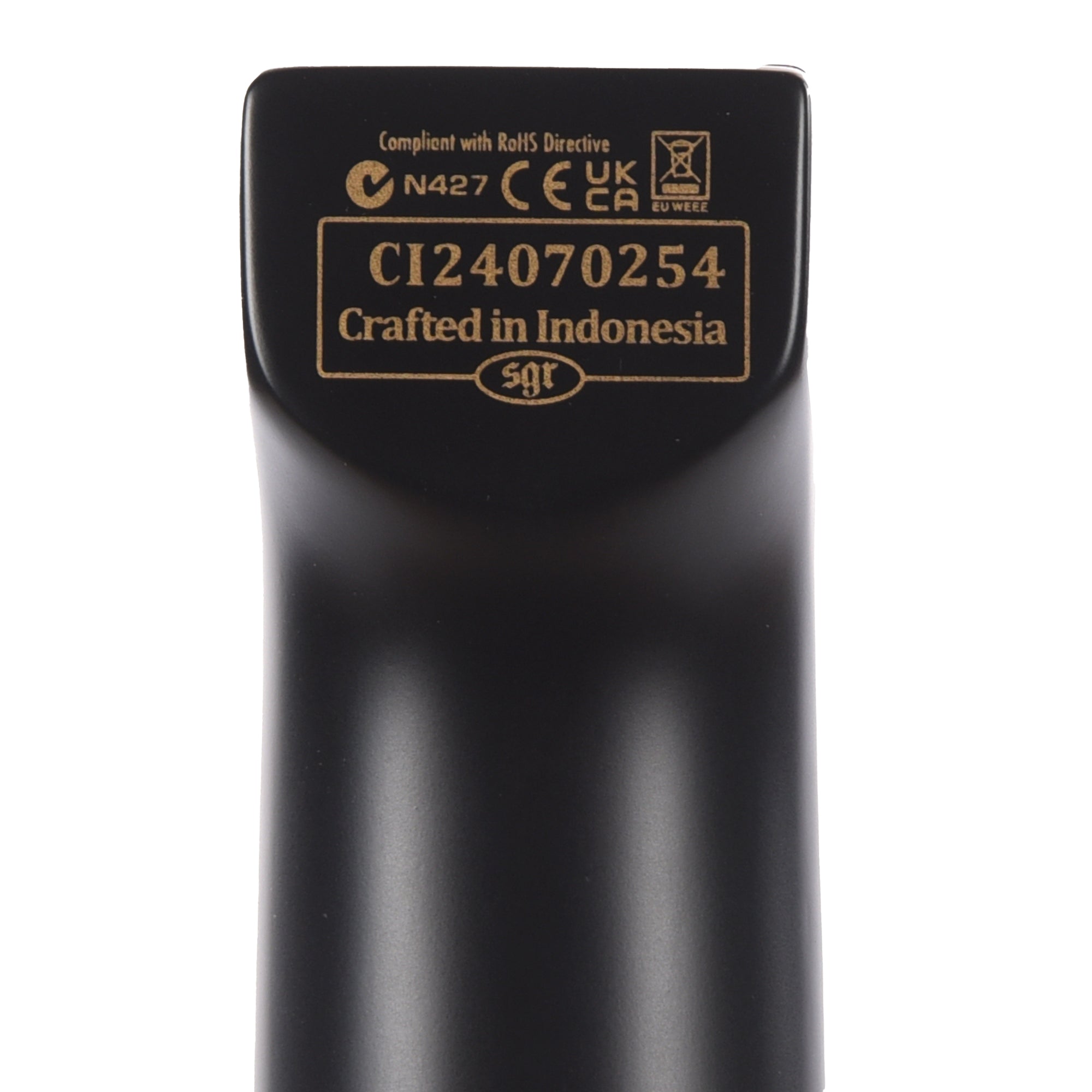 Schecter Synyster Gates Custom-6 TR-S Headless Electric Guitar Satin Black