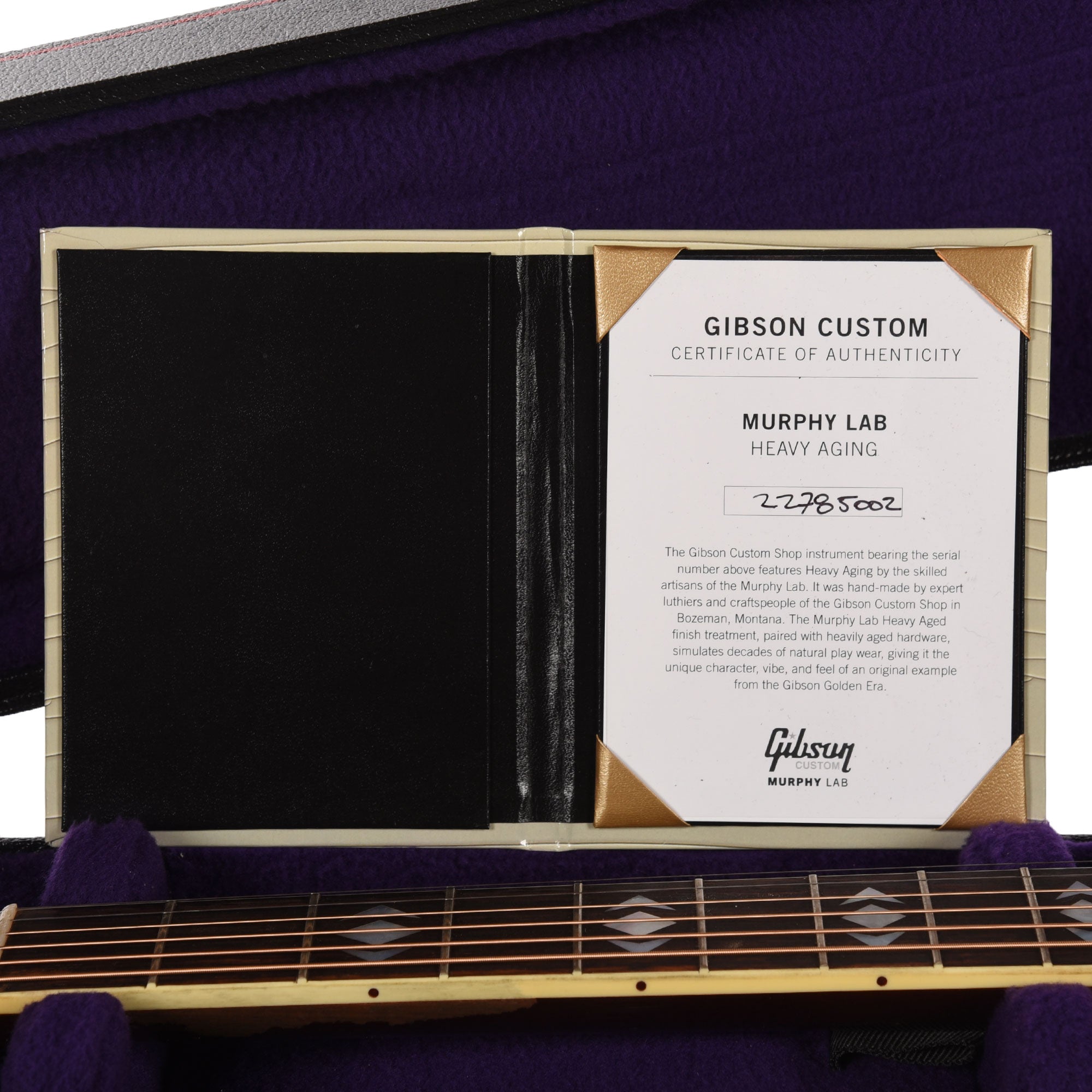 Gibson Custom Shop 1936 Advanced Jumbo Vintage Sunburst Murphy Lab Heavy Aged