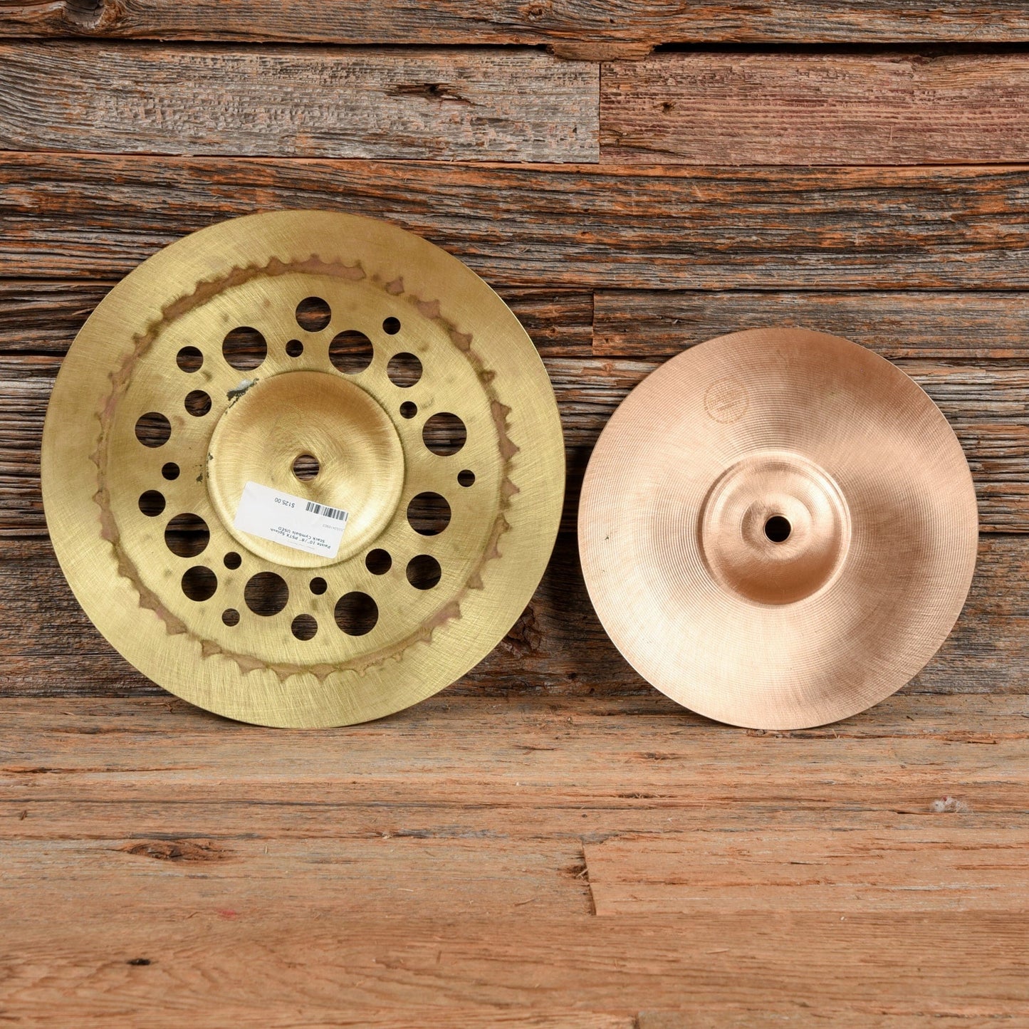 Paiste 10"/8" PSTX Splash Stack Cymbals USED Drums and Percussion